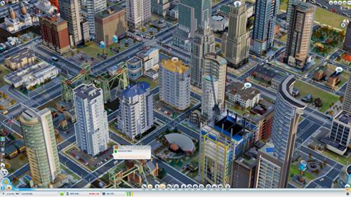 SimCity looks and feels familiar, but you can now zoom, pan and rotate freely in 3D.